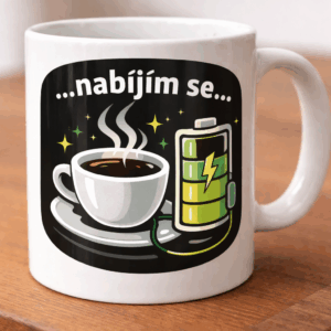 Hrnek …nabíjím se… ☕⚡